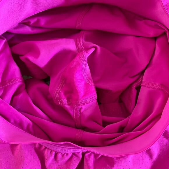Lululemon Court Rival Perforated HR Skirt Long Size 4‎ Purple Highlight - Picture 6 of 9